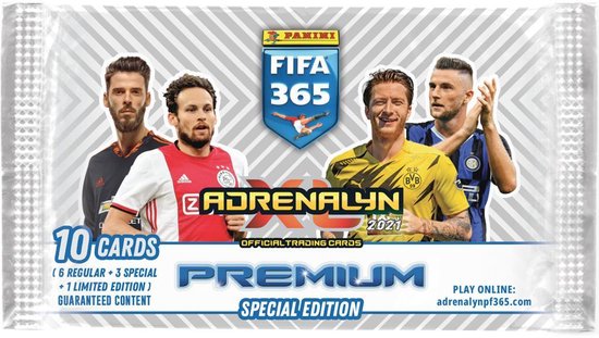 Afbeelding van het spel Adrenalyn XL FIFA365 20/21 Premium Pack