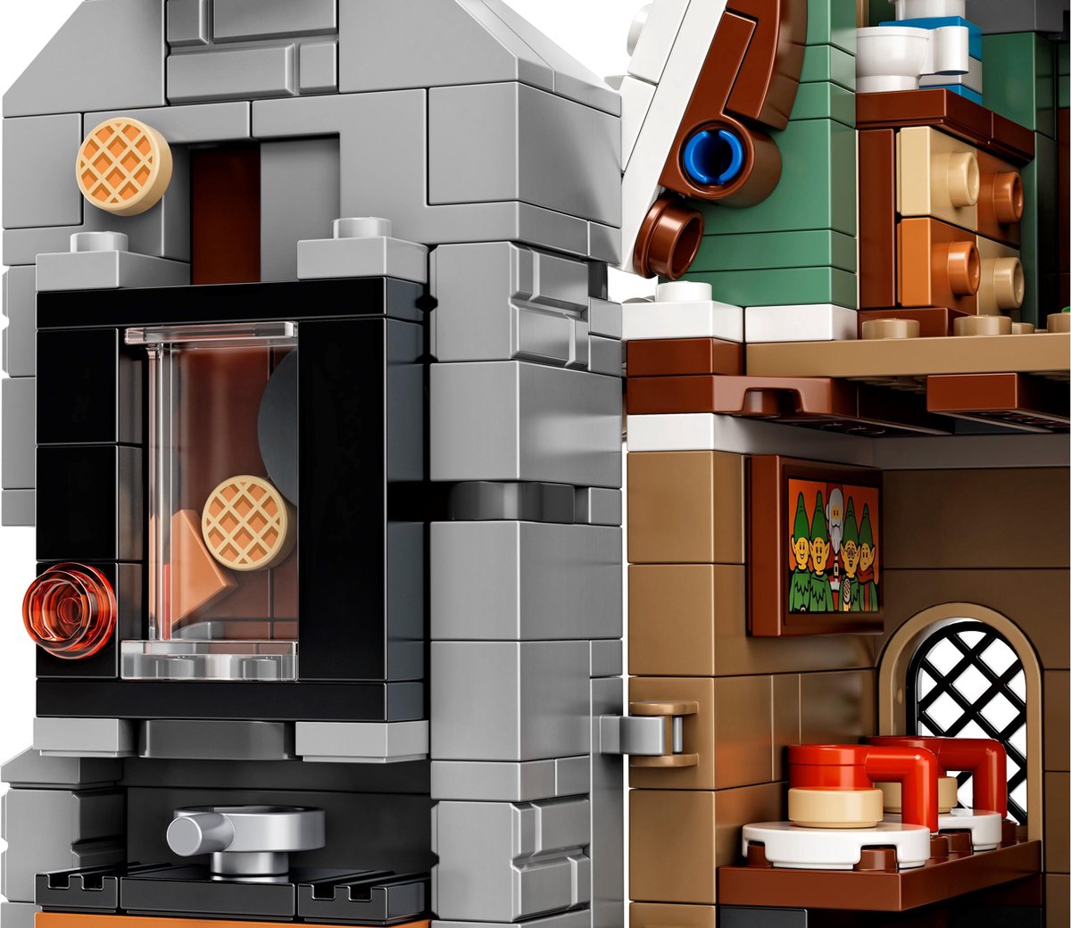 LEGO® Elf Clubhuis (10275) modelbouwset om neer te zetten; haal herinneringen aan kerst op met dit feestelijke project, een fantastisch cadeau voor volwassenen en gezinnen die graag creatief bezig zijn (1197 onderdelen) — afbeelding 4