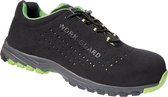 Result Workguard Mens Shield Safety Trainers (Zwart/Lijkgroen)