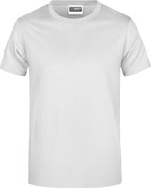 James And Nicholson Heren Basis T-Shirt (Wit)