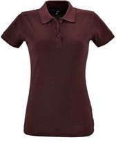 SOLS Dames/dames Perfect Pique Poloshirt met korte mouwen (Heide Ossenbloed)