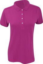 Russell Dames/dames Stretch Short Sleeve Polo Shirt (Fuchsia)