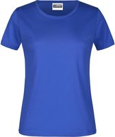 James And Nicholson Dames/dames Ronde Hals Basic T-Shirt (Koninklijk)