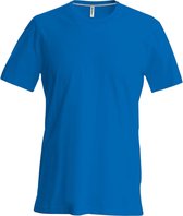 Kariban Heren Slim Fit Korte Mouw Bemanningshals T-Shirt (Koningsblauw)