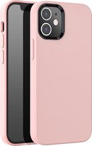 Hoco iPhone 12 mini silicone Back Cover Case - 5.4 - Roze