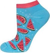 Sneaker sokken watermeloen maat 35-40