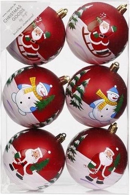 Bijzondere kerstballen; kerstversiering met printjes - 100% Woongeluk
