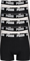 Puma Basic Boxer heren (6-pack) - zwart en wit - Maat: L