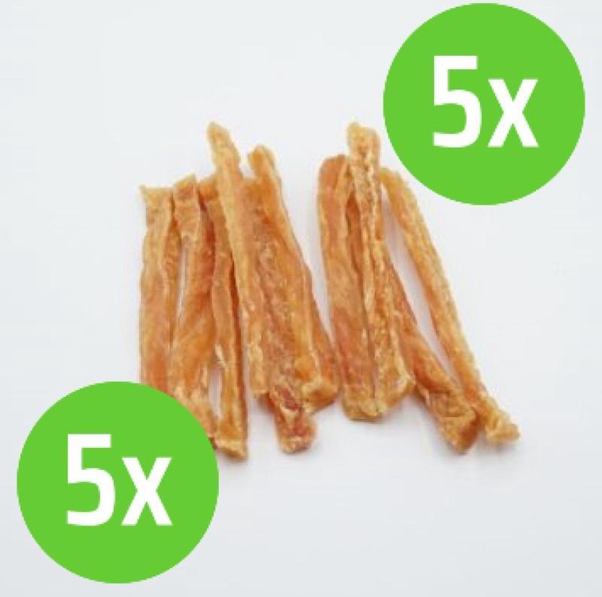 Puur Fit Kip-Strip - Hondensnack - 100 gram - 5 verpakkingen