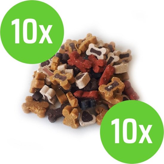 Gezonde hondensnacks en hondenkoekjes koop je bij