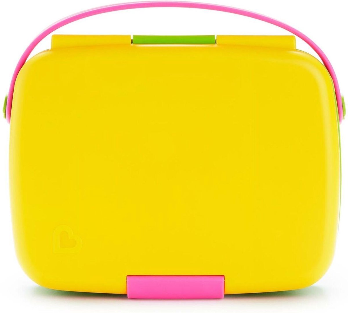 Munchkin Bento Lunch Box Yellow/Pink - MiniBee - Baby Essentials Shop