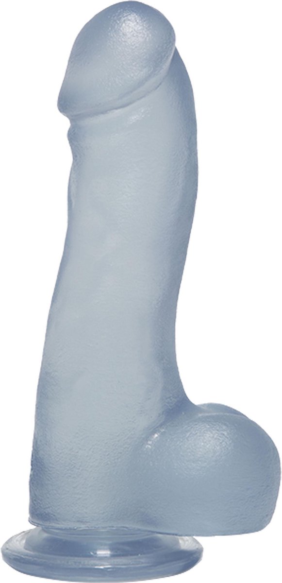 7.5 Inch Master Cock with Balls - Clear