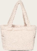 Omay Mini Bag - Schoudertas voor Dames - Shopper Crème/Beige - 20x5x15 cm - Handmade