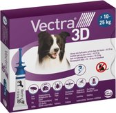 Vectra 3D Dog M - 10 tot 25 kg - 3 pipetten