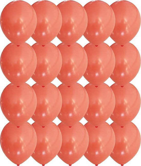 Premium Kwaliteit Latex Ballonnen, Koraal, 20 stuks, 12 inch (30cm) , Verjaardag, Happy Birthday, Feest, Party, Wedding, Decoratie, Versiering, Miracle Shop