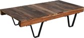 Raw Materials Factory salontafel - 140x70x35 cm - Gerecycled hout