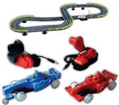 Racebaan met dynamo - auto - raceauto - parcours - speelgoed - kinderen - sinterklaar - kerst - cadeau