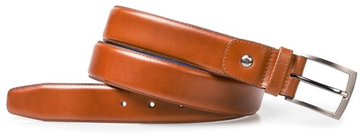 Floris van Bommel Riem cognac - Maat 105