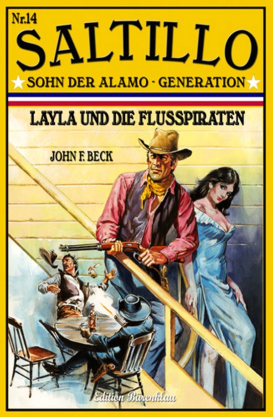 SALTILLO Band 14 Layla und die Flusspiraten (ebook), John F. Beck 9783738924794 Boeken
