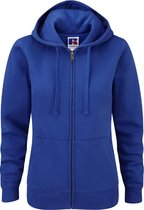 Russel - Authentic Hoodie met Rits Dames - Blauw - XS