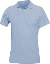 SOLS Heren Lente II Korte Mouw Zwaarlijvig Poloshirt (Hemelsblauw)