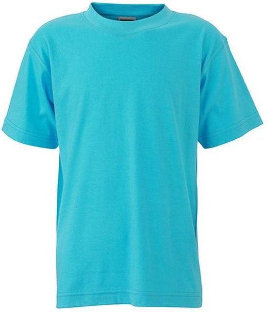 James and Nicholson Kinderen/Kinderen Basic Tee (Pacifisch Blauw)