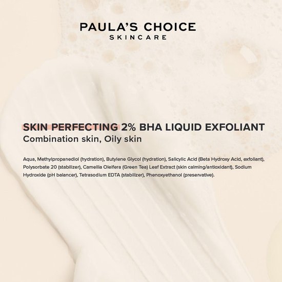 Paula's Choice SKIN PERFECTING 2% BHA Liquid Exfoliant - Gecombineerde & Vette Huid - 118 ml - Paula's Choice