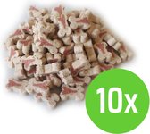 Puur Fit Hond Soft Bones Zalm en Rijst - Hondensnack - 200 gram - 10 verpakkingen