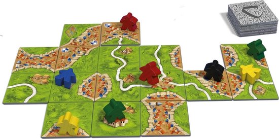 Thumbnail van een extra afbeelding van het spel Spellenbundel - 2 stuks - Carcassonne & Carcassonne Kathedralen en Herbergen  - Uitbreiding