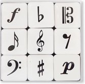 Minimagnet box Music symbols