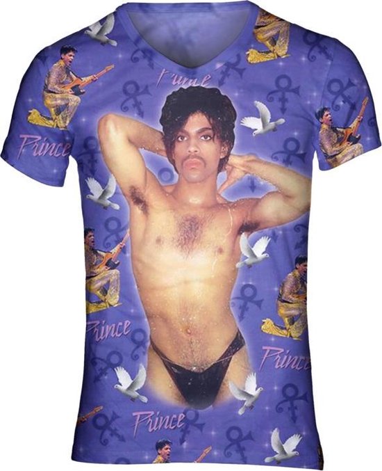 Purple Prince festival shirt Maat: