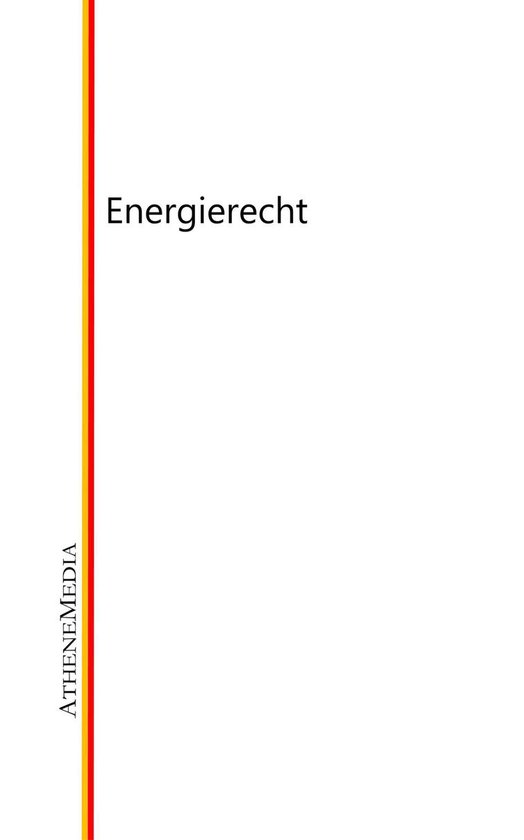 Energierecht - cover