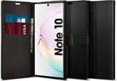 Spigen Wallet S Samsung Galaxy Note 10 Hoesje - Zwart