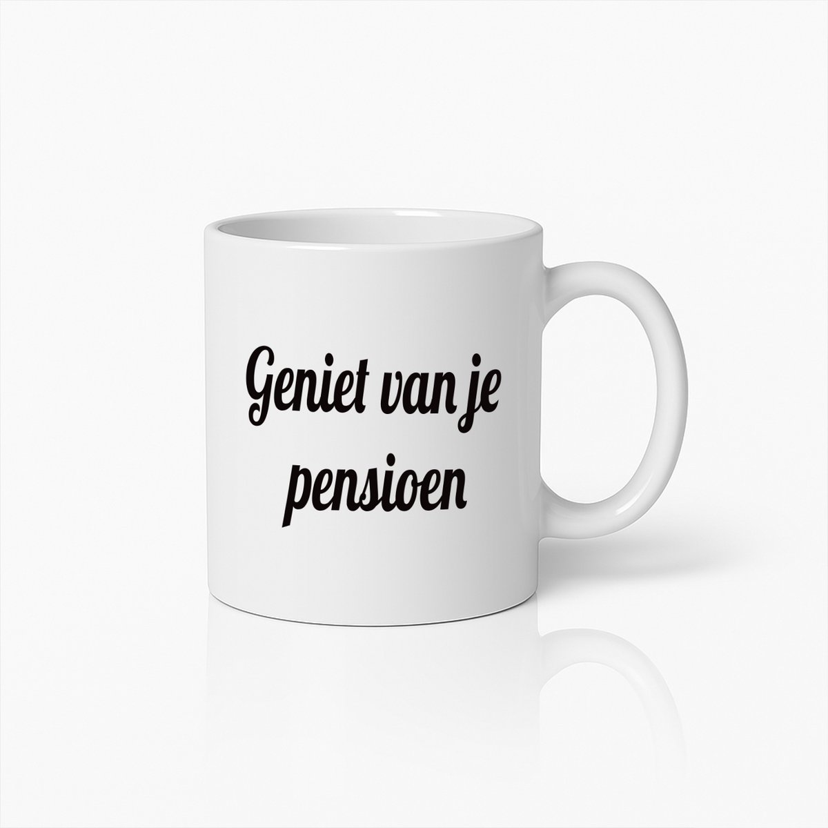 Geniet Van Je Pensioen Mok – Perfect Cadeau Voor Gepensioneerden