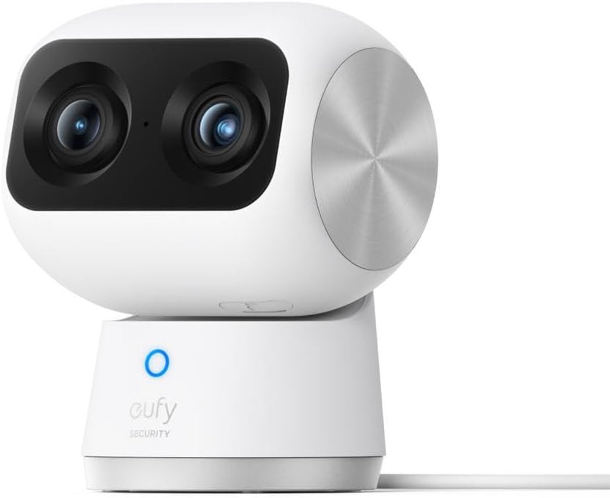 eufy Security S350 Binnencamera 4K UHD Dual-Cam 360°