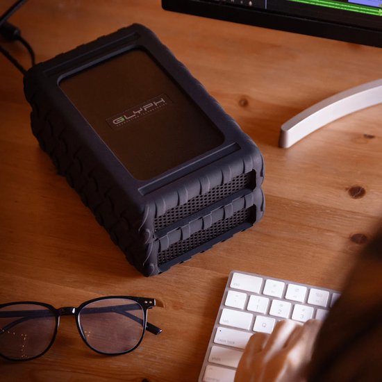 Glyph BlackBox Pro externe harde schijf 8 TB 7200 RPM USB Type-C 3.2 Gen 1 (3.1 Gen 1) Zwart van Merkloos — afbeelding 3