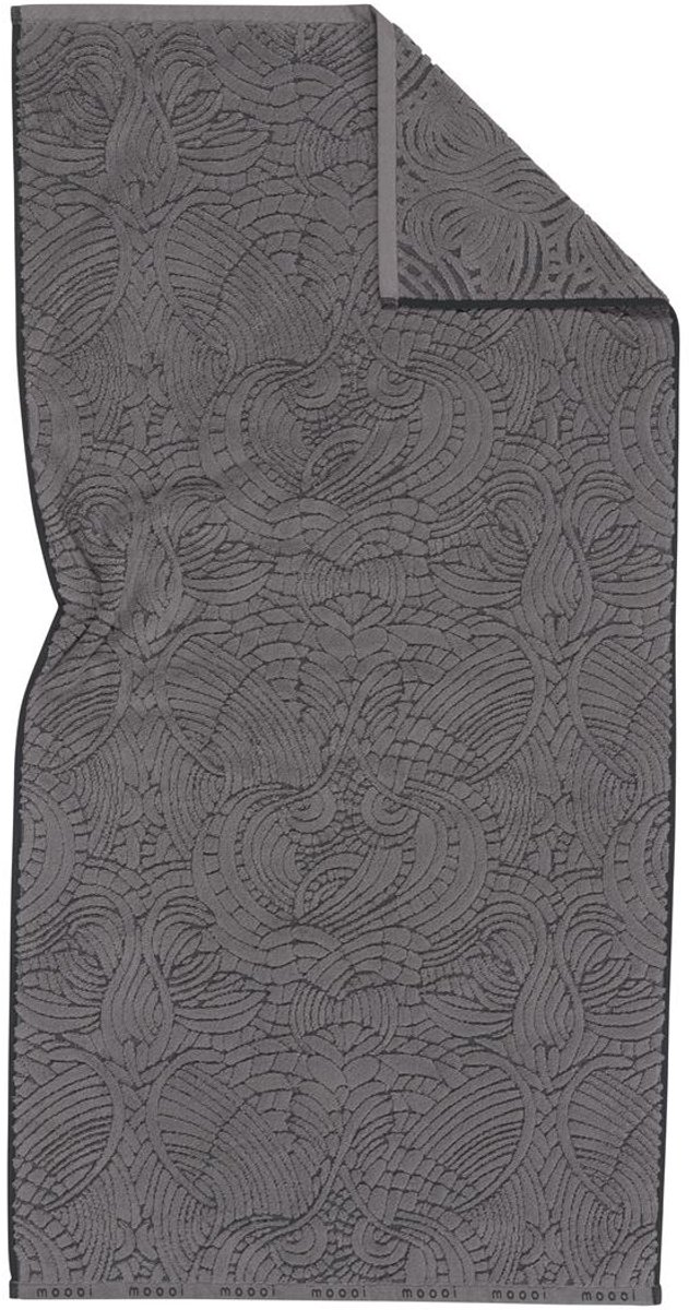 MOOOI Dodo Pavone - Douchelaken - 70x140 / 28x55 Inch - Raven