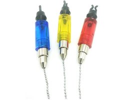 Fil 3 Bite Indicator Set - 3 stuks - Beetindicatie Karper Hangers set - Swinger set - Rood, Geel, Blauw - Karpervissen