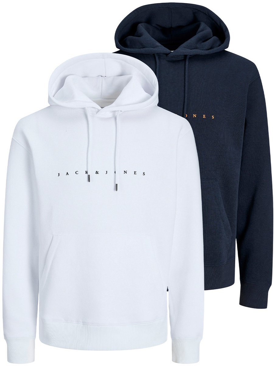 Jack & Jones Heren hoddie 2 pack Star