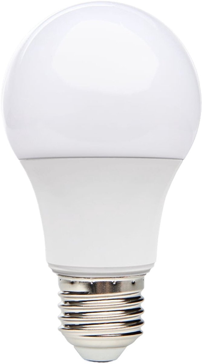 Kobi LED Lamp E27 7W - 600lm - 3000K - 230V - Standaardvorm - Voor Slaapkamer, Wandlamp of Bedlamp