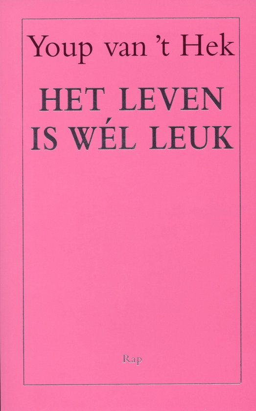 Het leven is wel leuk - cover
