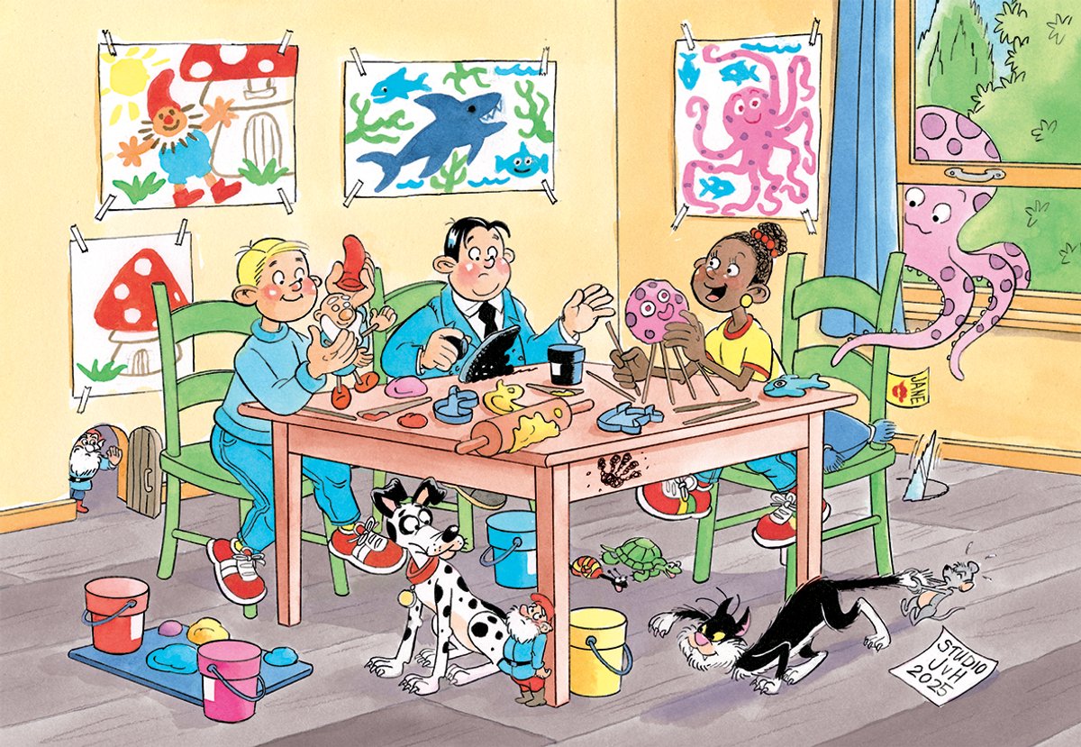 Jan van Haasteren Junior 20 - Creatief met klei - 150 stukjes puzzel - Legpuzzel voor kinderen - Vanaf 5 jaar — afbeelding 2