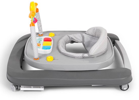 Baninni Loopstoel Totti 2-in-1 Grijs van Baninni — afbeelding 3