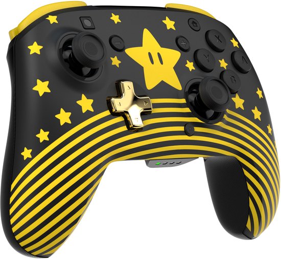 Turtle Beach Rematch Glow In The Dark - Draadloze Controller - Nintendo Switch & Nintendo Switch 2 - Super Mario Star
