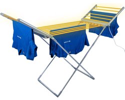 MKSS® Elektrisch Droogrek - Wasrek Inklapbaar - Grijs