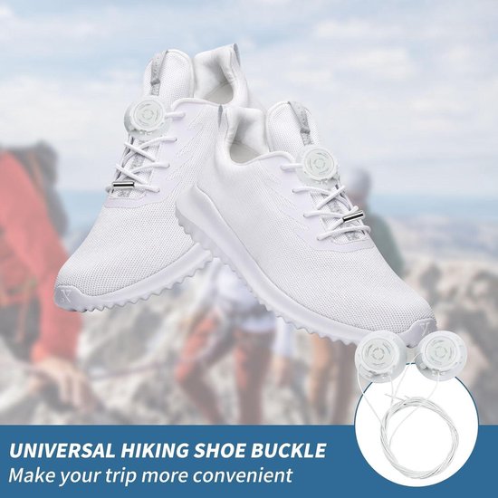 Zeynomax Lacets à fermeture tournante pour chaussures, fermeture