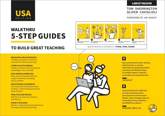 WalkThru 5-step guides to build great teaching (USA Edition) - cover