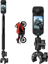 Perche Selfie Télescopique TELESIN 3 M (118") En Fibre De Carbone - Léger, Extensible, Compatible GoPro, Insta360, DJI, Smartphones