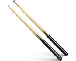 DailySupplies® Poolkeu 2 Delig - Biljart Accessoires - Biljartkeu - 91 CM