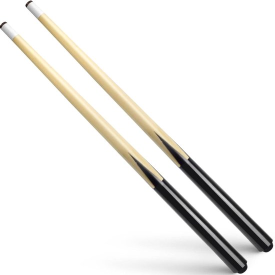 DailySupplies® Poolkeu 2 Delig - Biljart Accessoires - Biljartkeu - 91cm